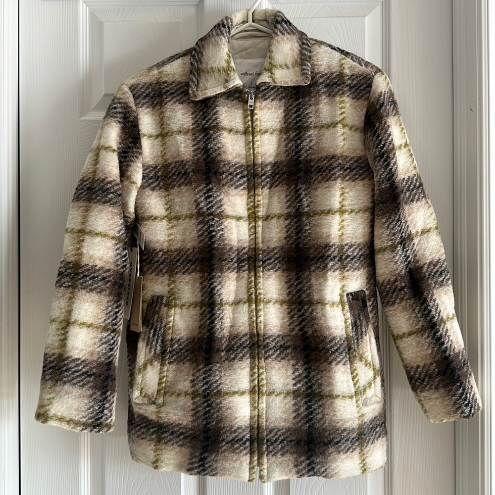 Wilfred Free Lyon Plaid Jacket